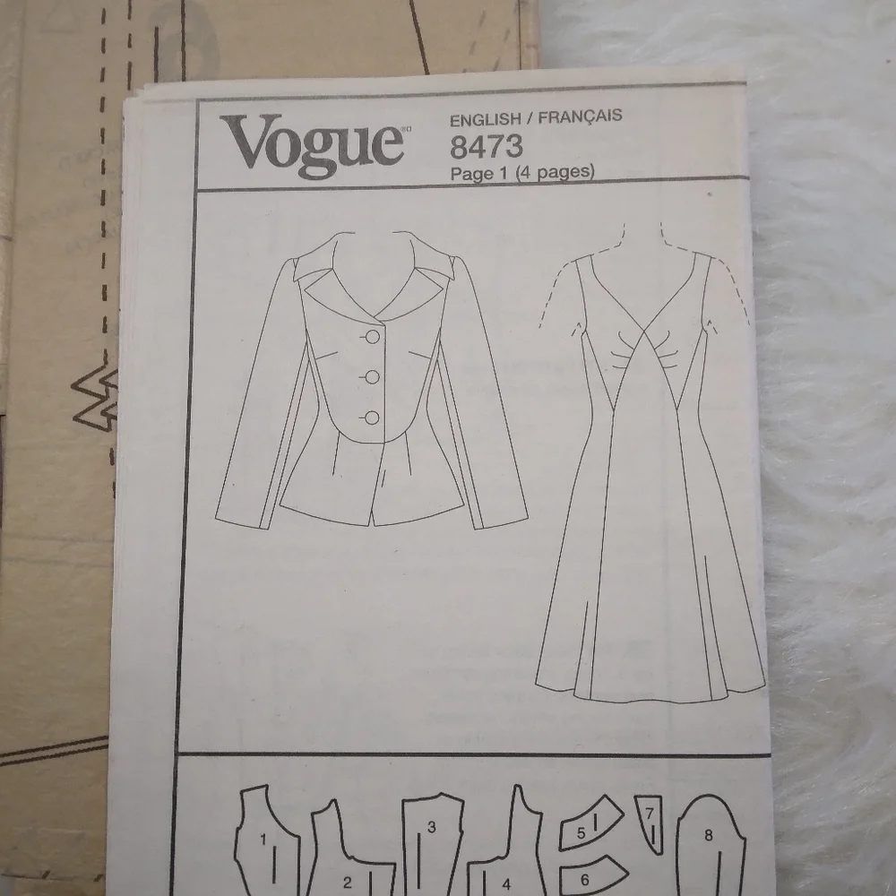 Vogue v8473 sz