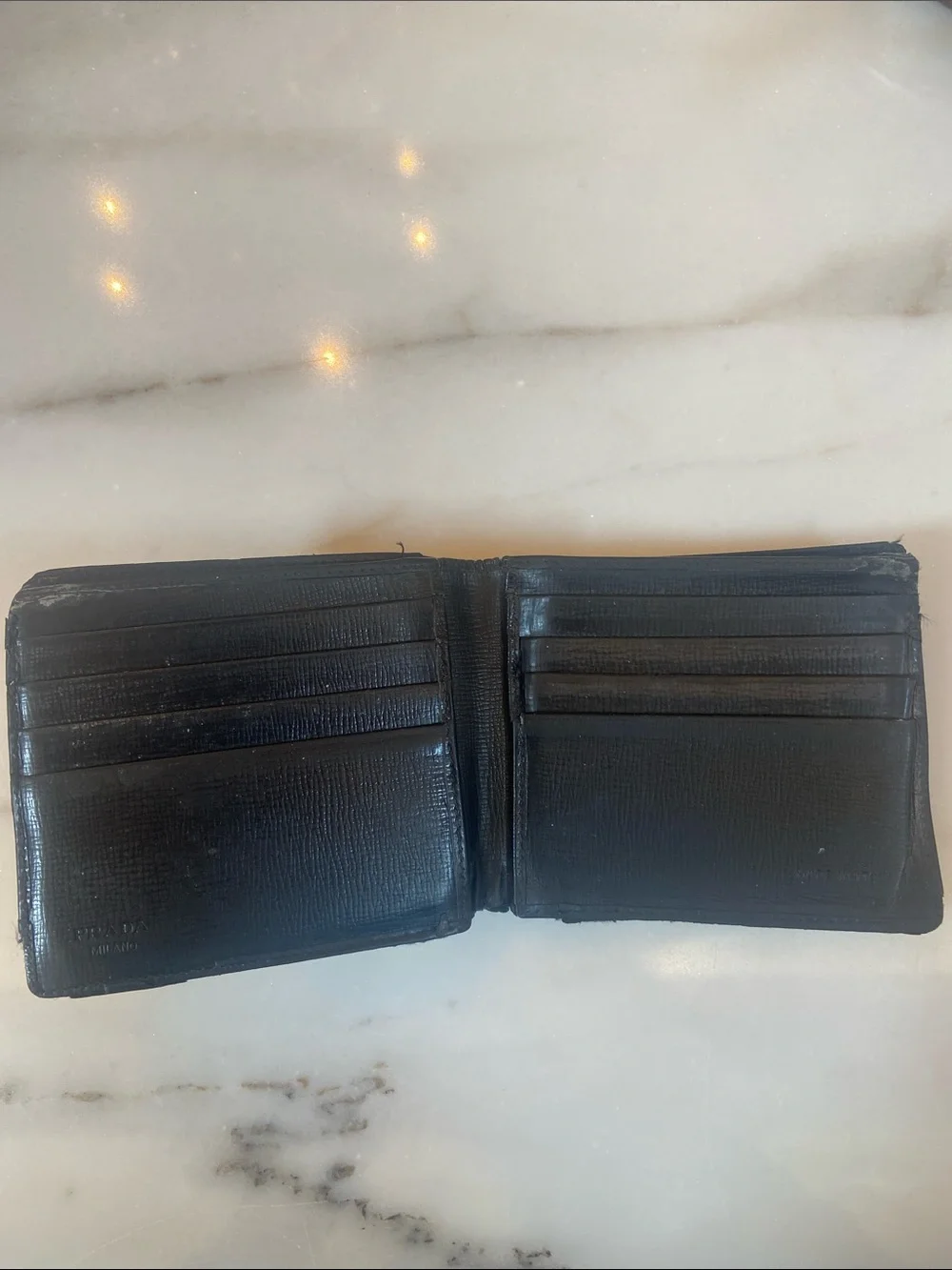 Prada sleek bifold