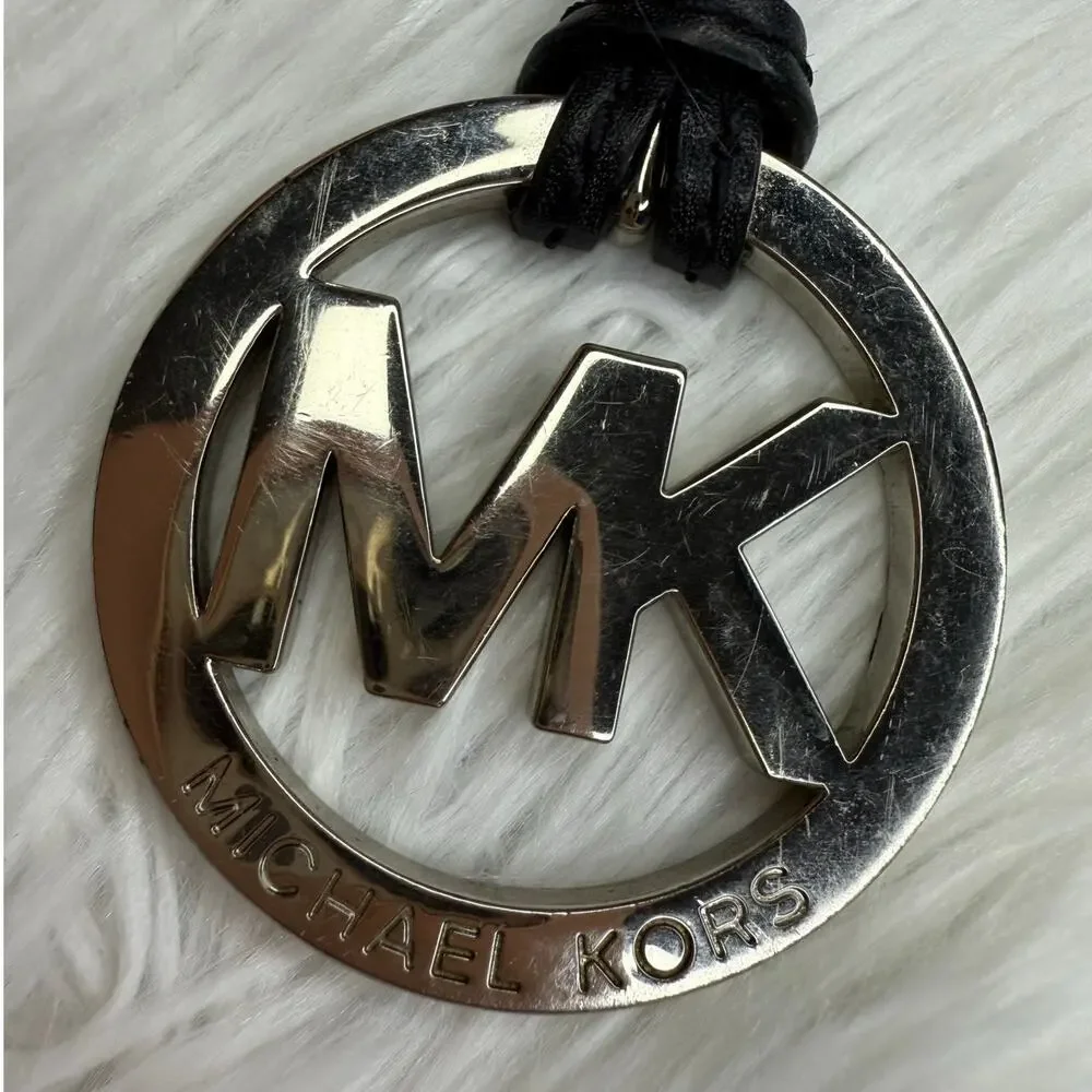 Michael Kors Black Silver  Bag Charm