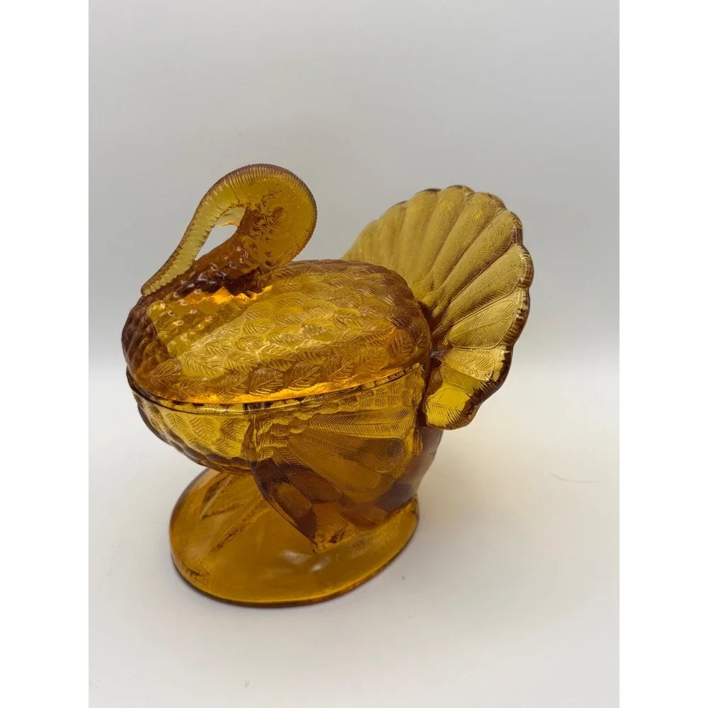Unbranded amber pressed