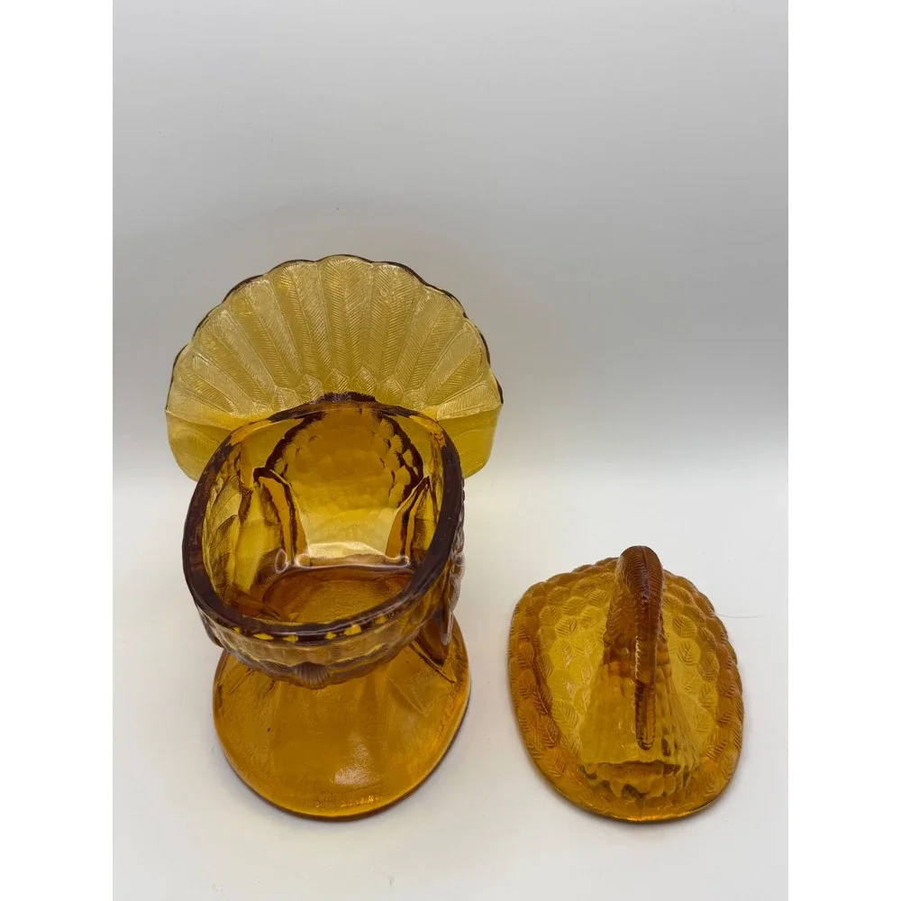 Unbranded amber pressed