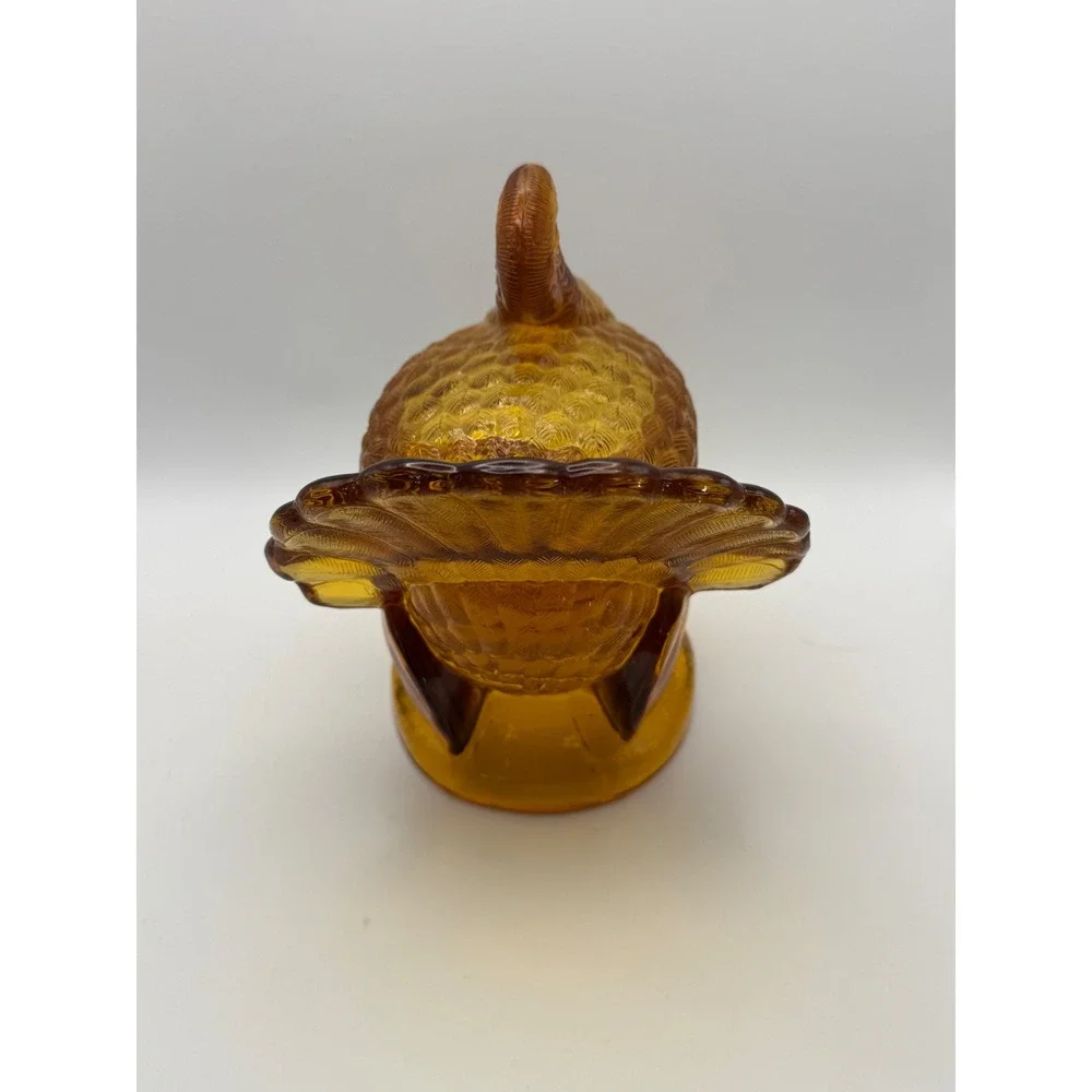 Unbranded amber pressed