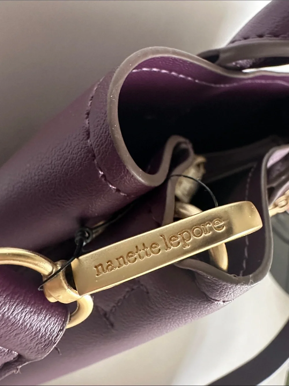 Nanette Lepore structured plum