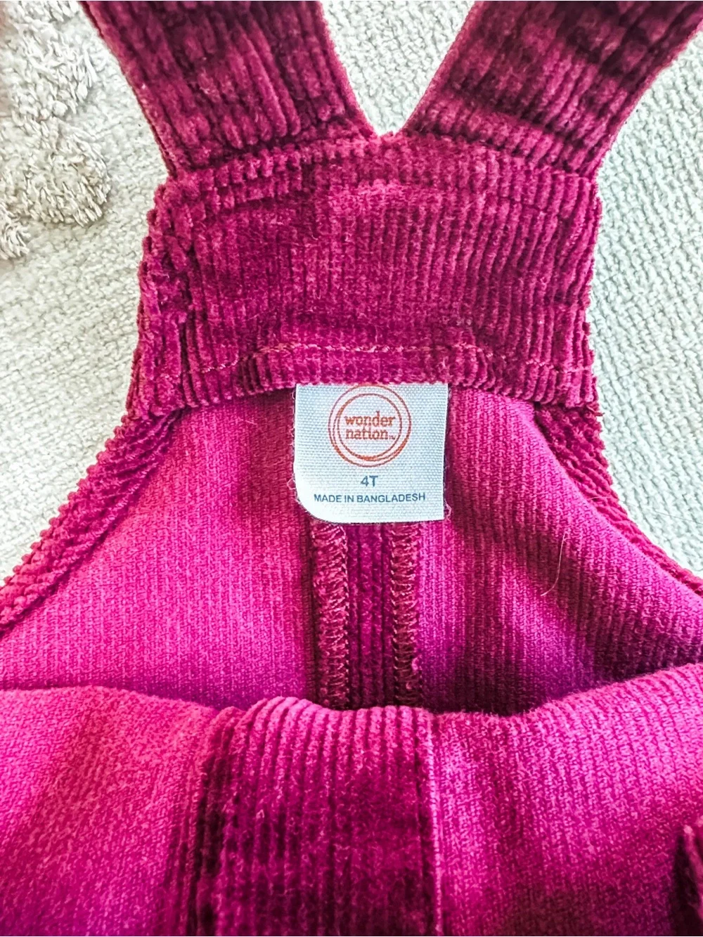 wonder nation corduroy overall