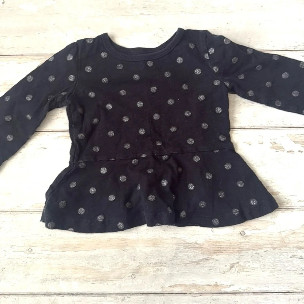 Carters polka outfit sleeve