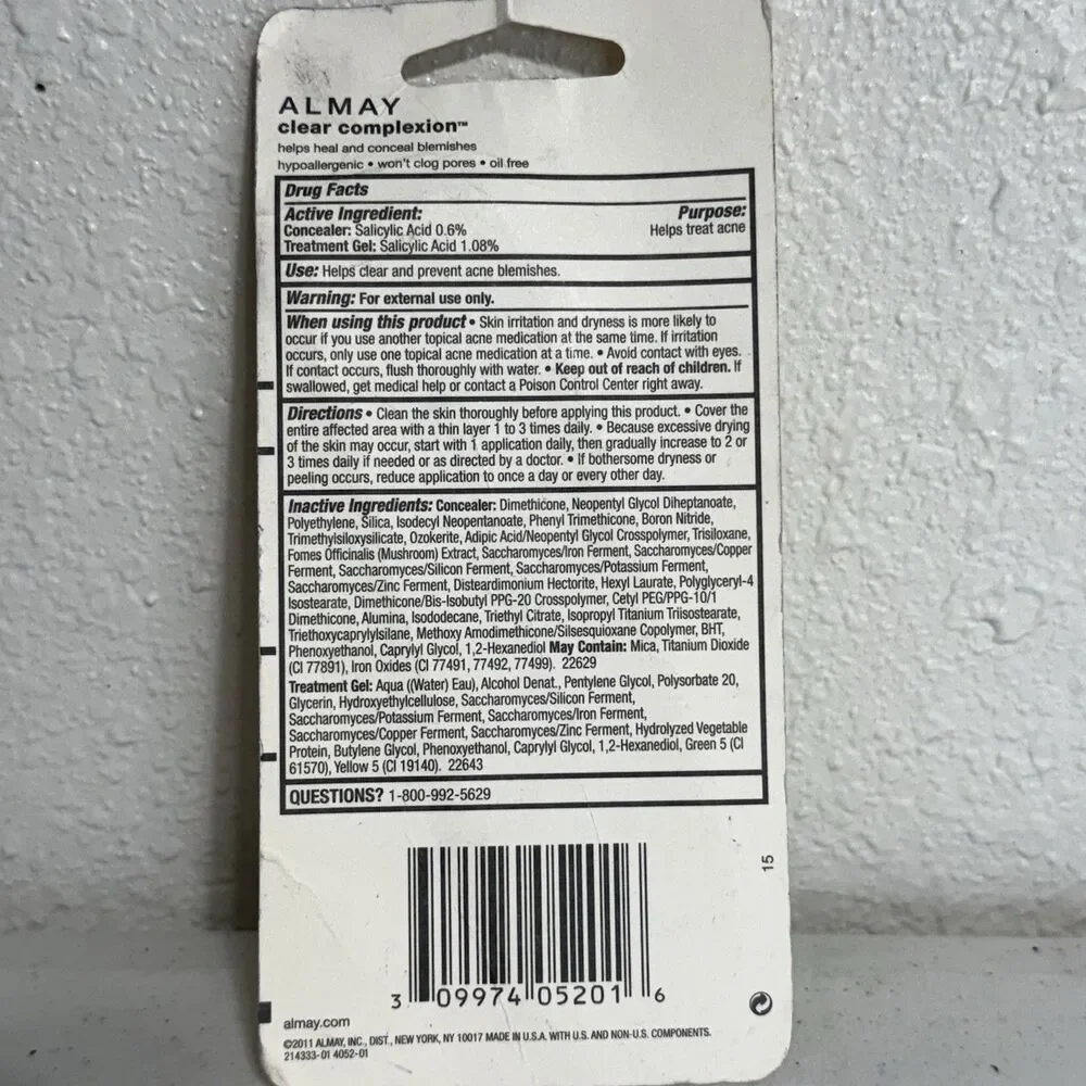 Almay clear complexion