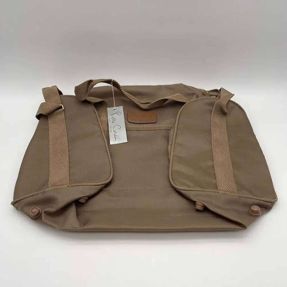 Vintage Pierre Cardin‎ Butterscotch Travel Duffle Carry-On Bag