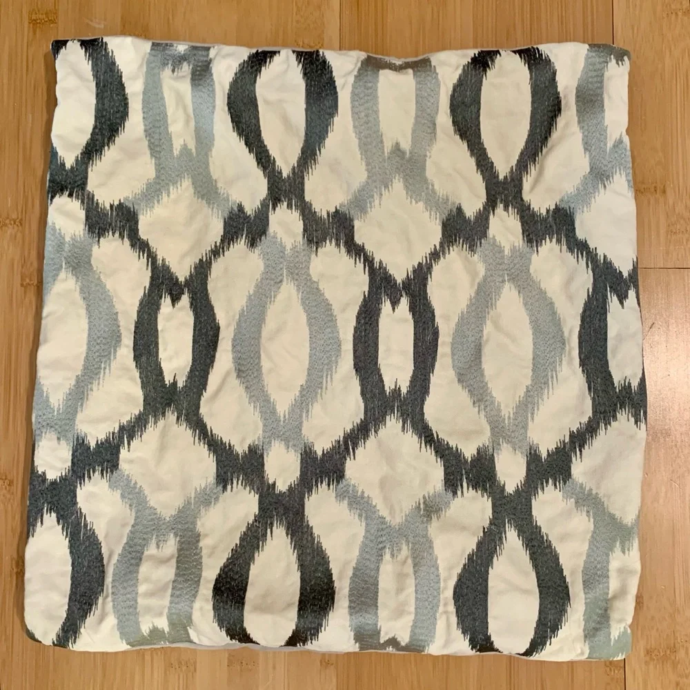 West Elm square pillowcase