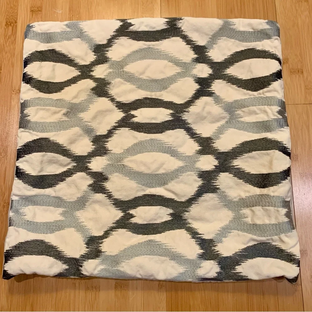 West Elm square pillowcase