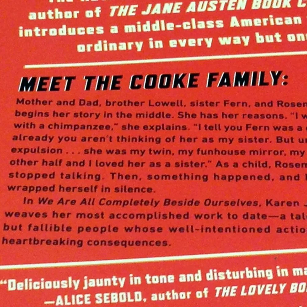 Karen Joy Fowler $10 book