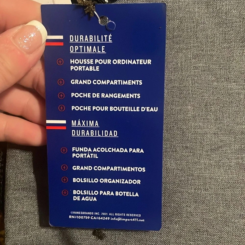 Champion bag double backpack