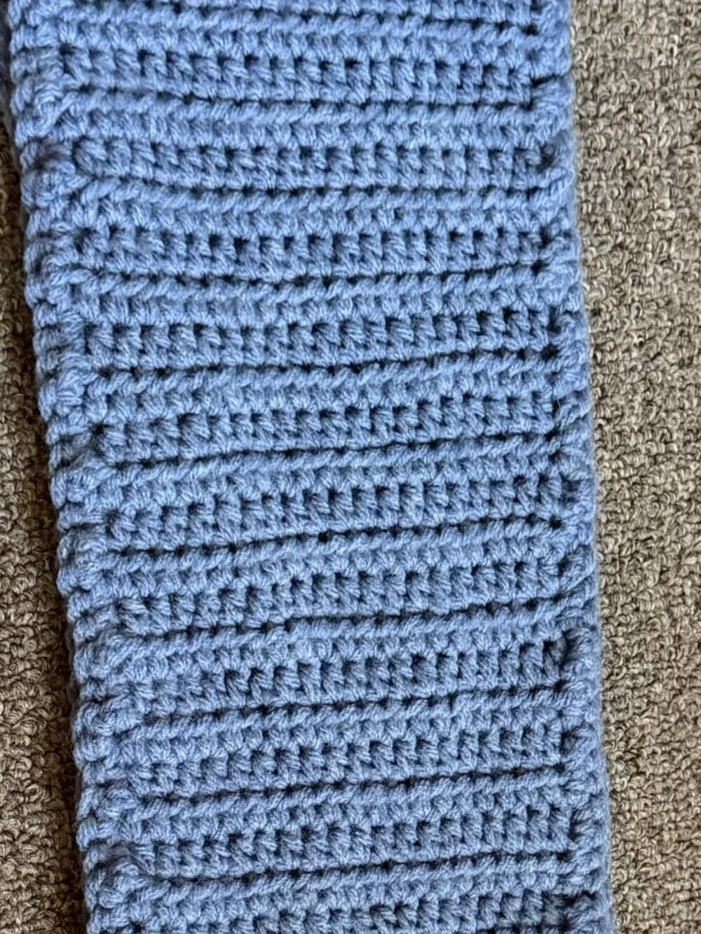 Handmade knitted wool