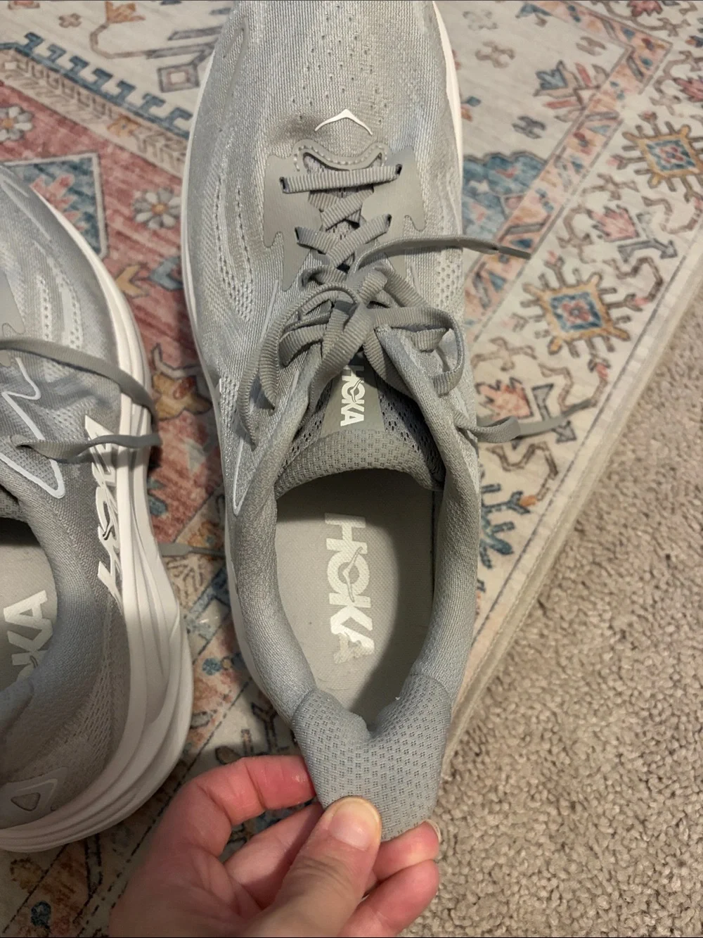 Hoka only worn
