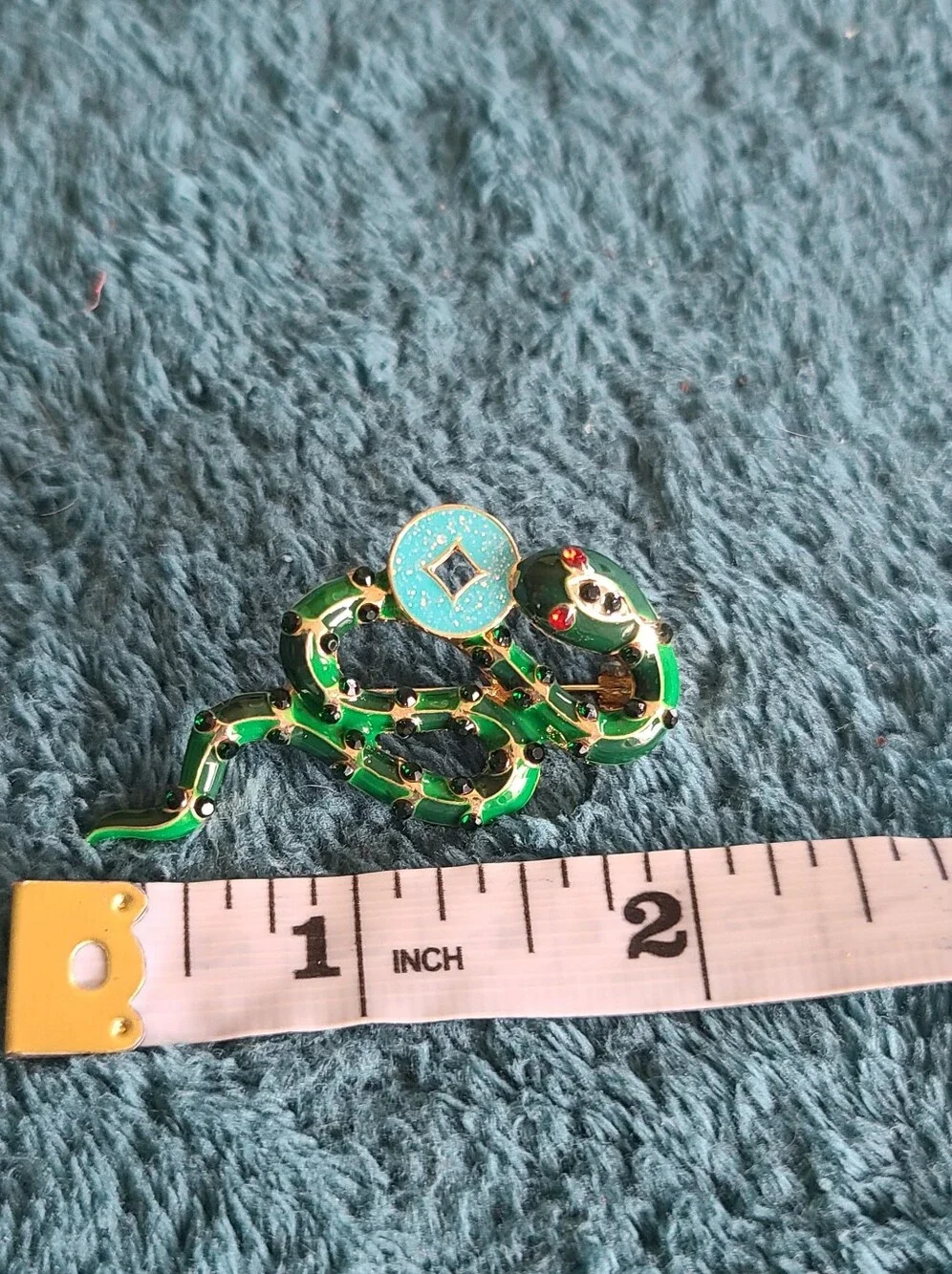 Vintage snake brooch