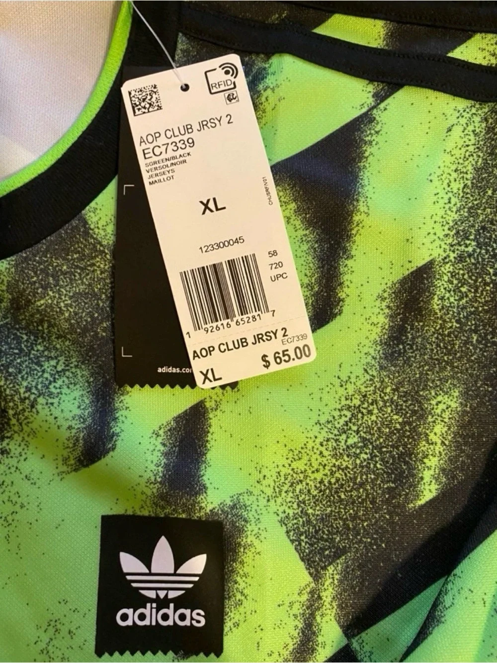 adidas bright neon