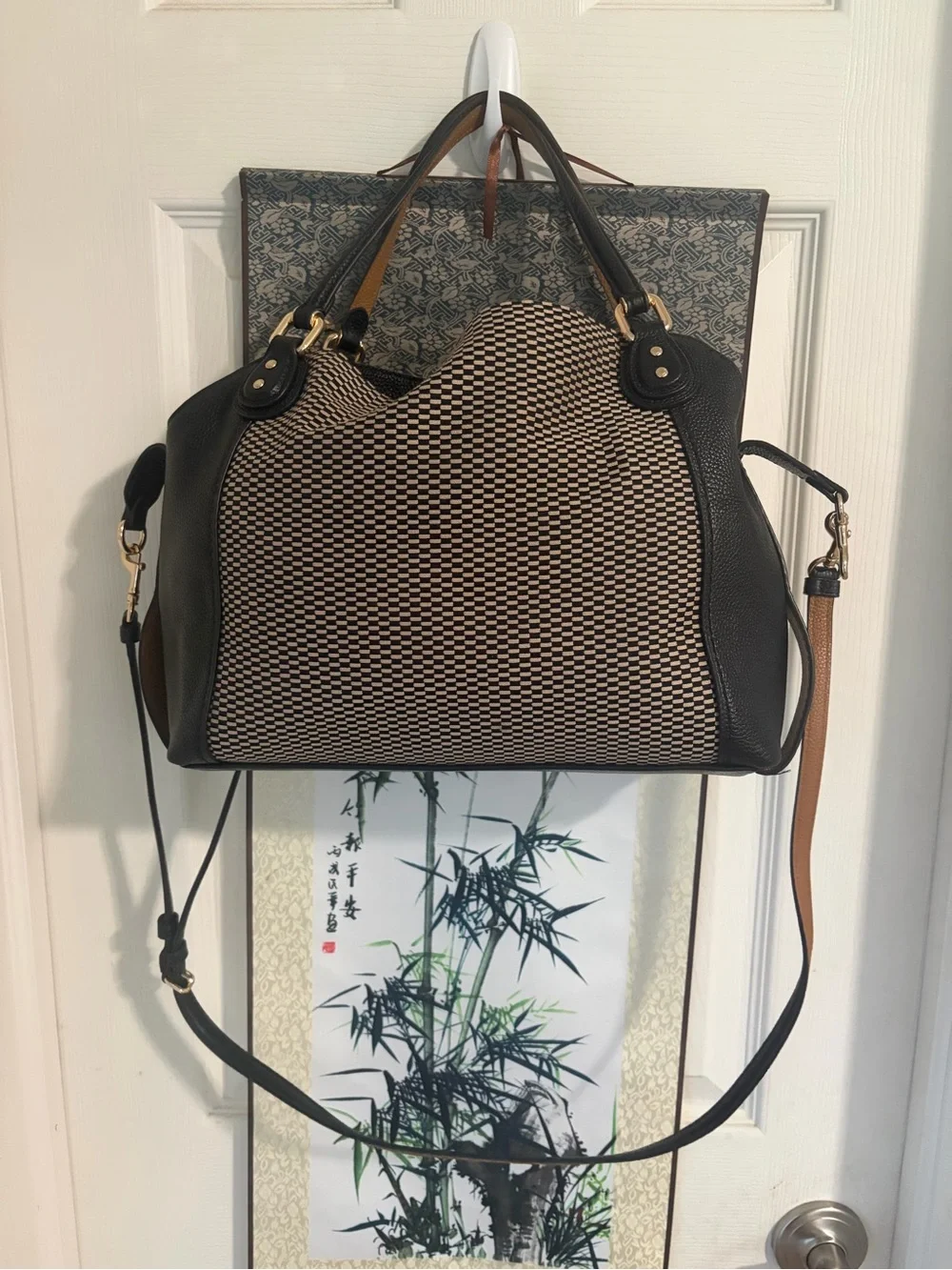 Coach shoulder tote