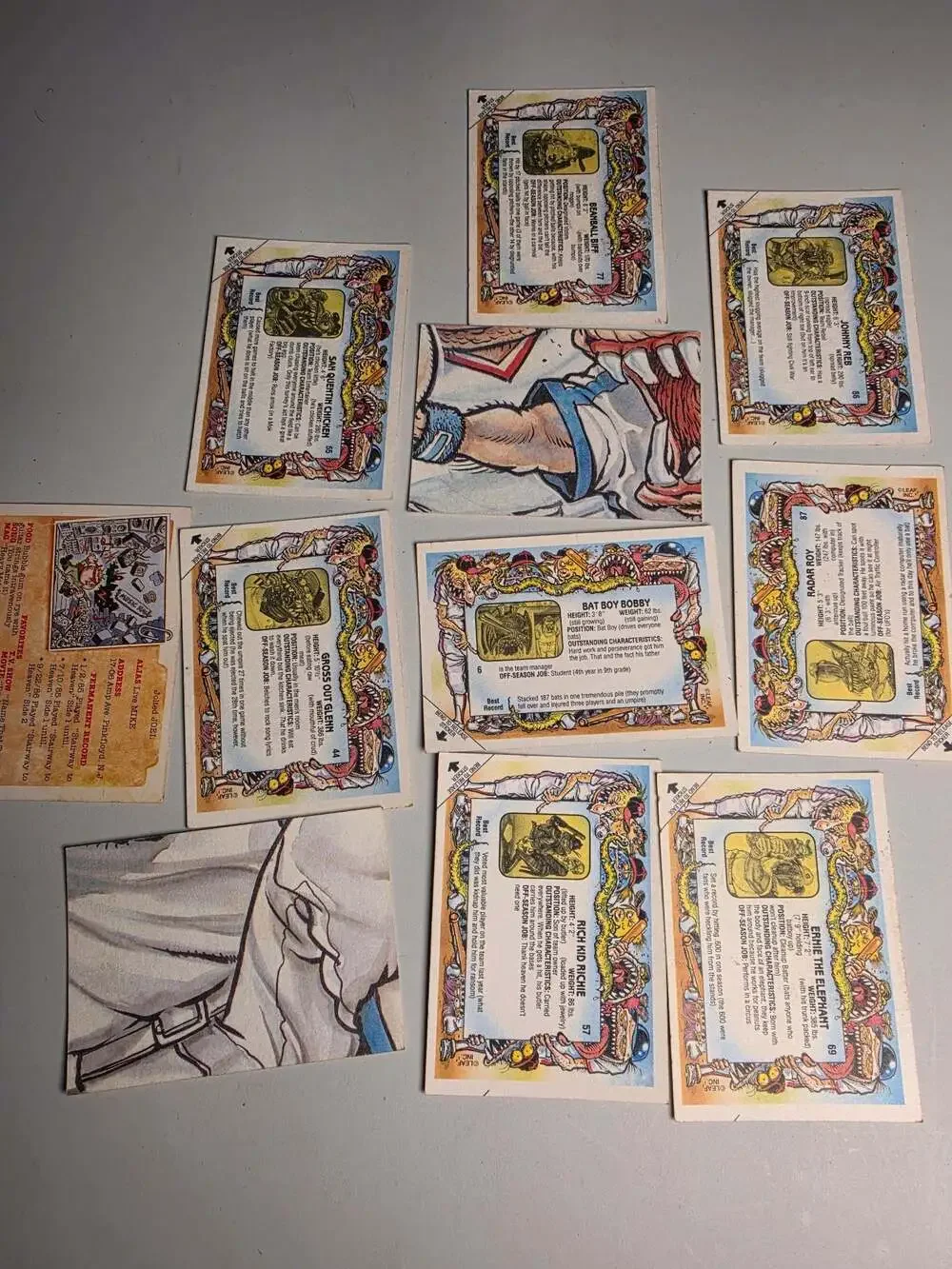 Topps collection 1988