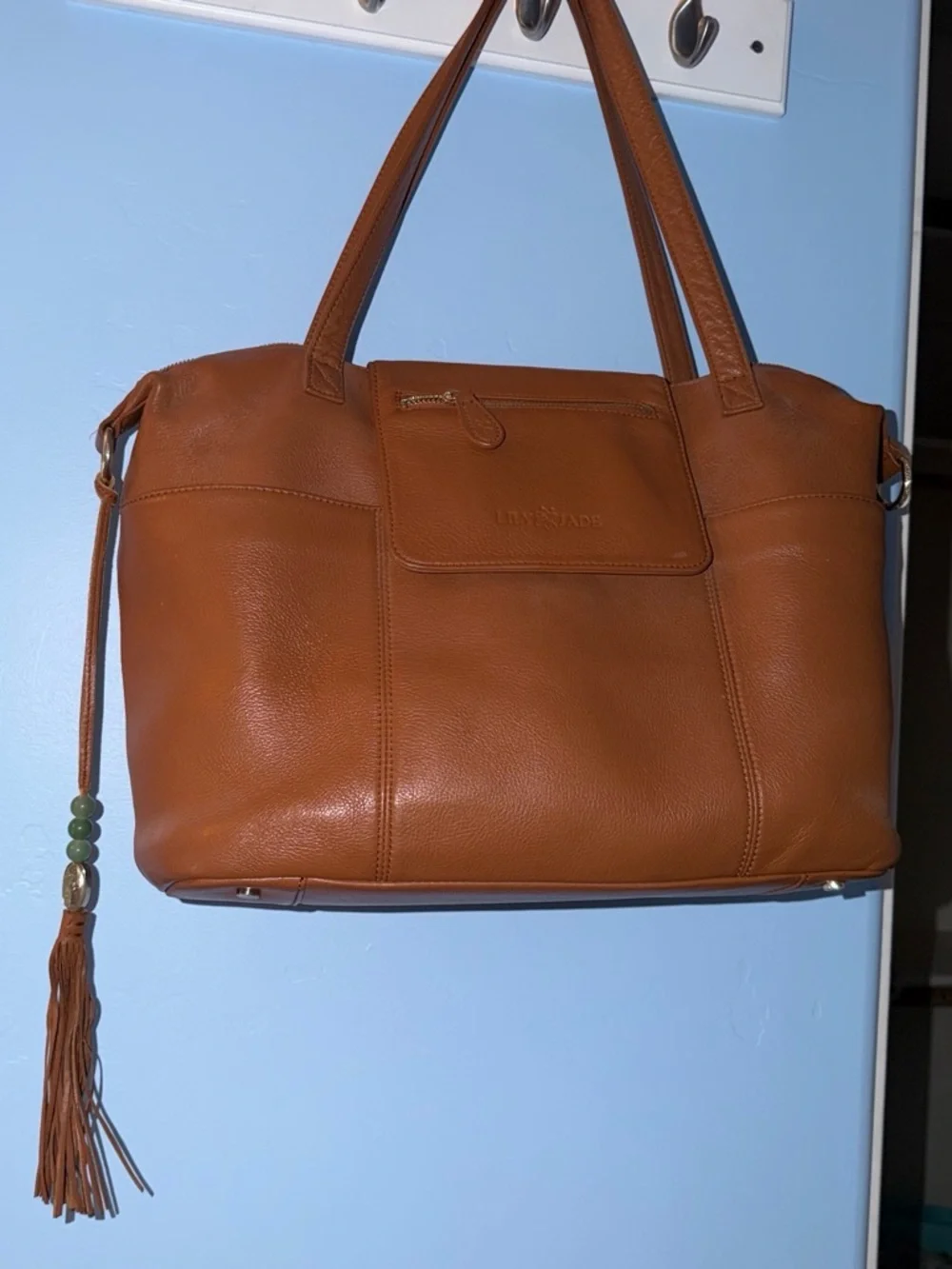 Lily Jade cognac leather