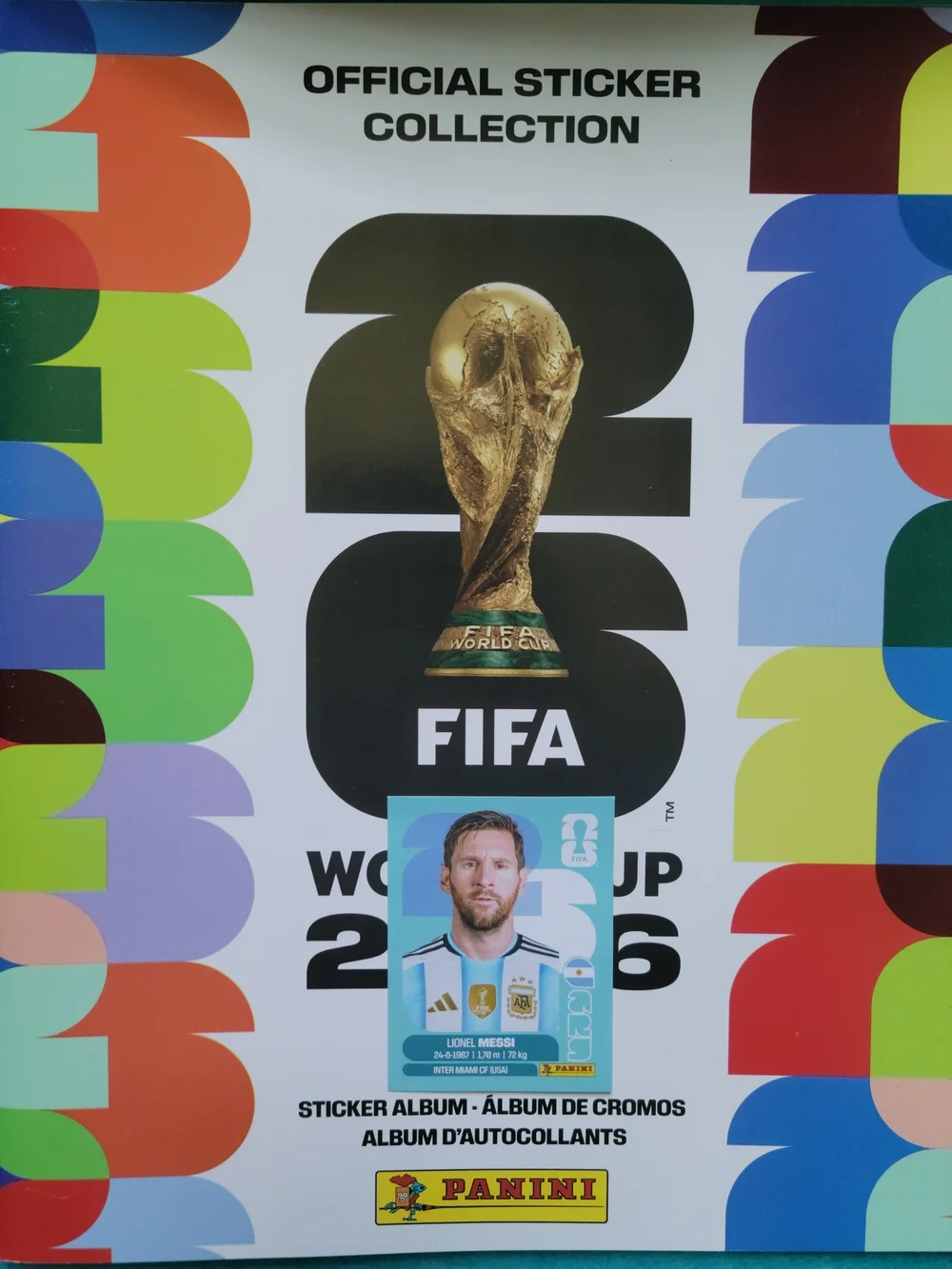 Messi World Cup Sticker