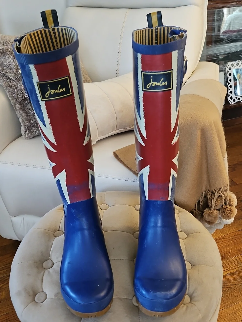 Joules wore raised