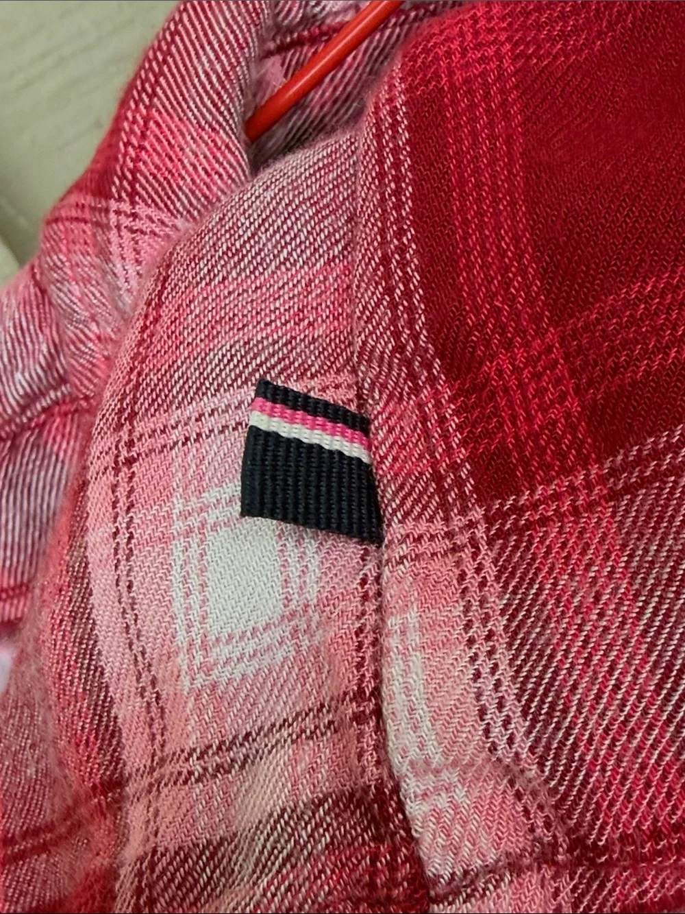Tommy Hilfiger plaid shirt