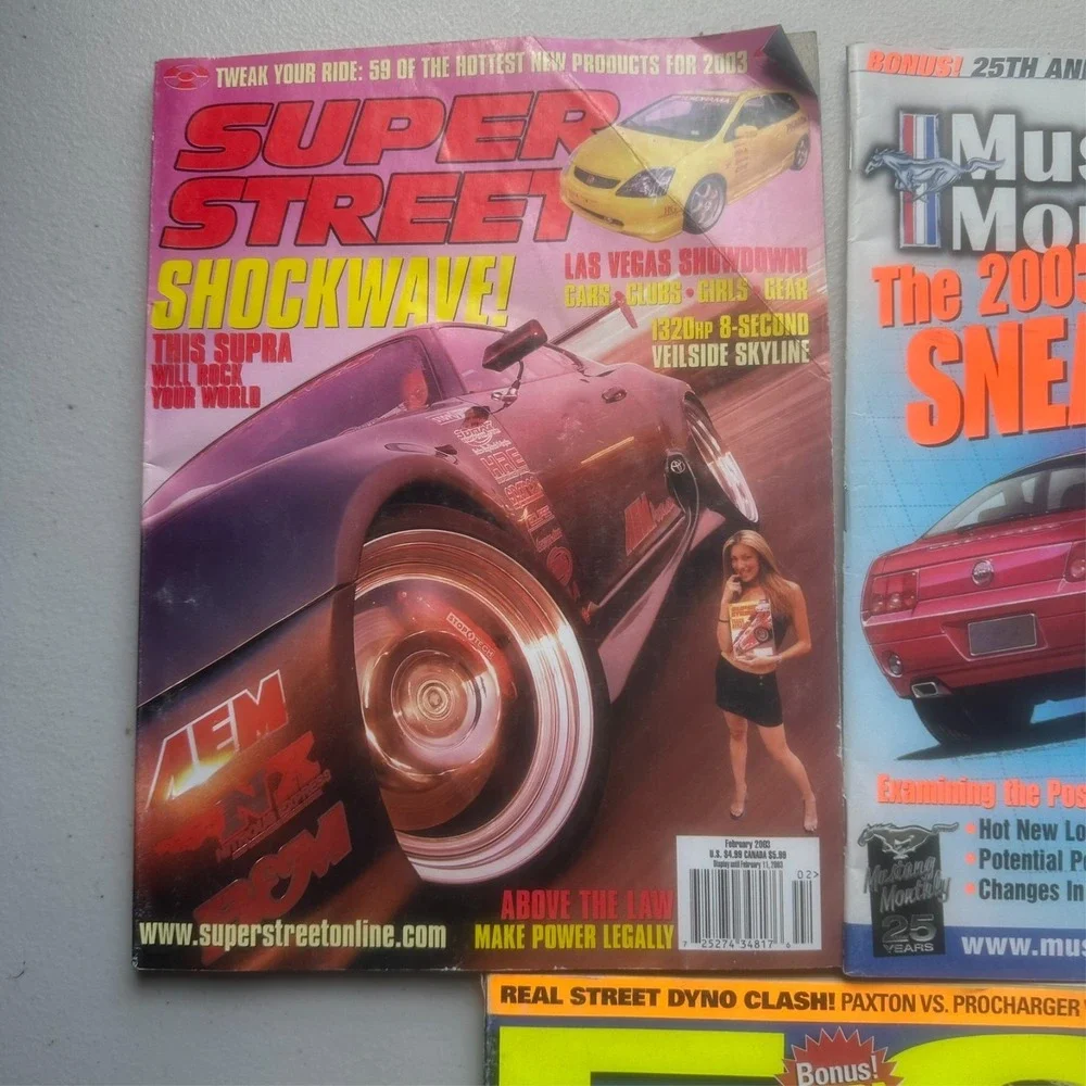 Fashion Magazine lot automotive