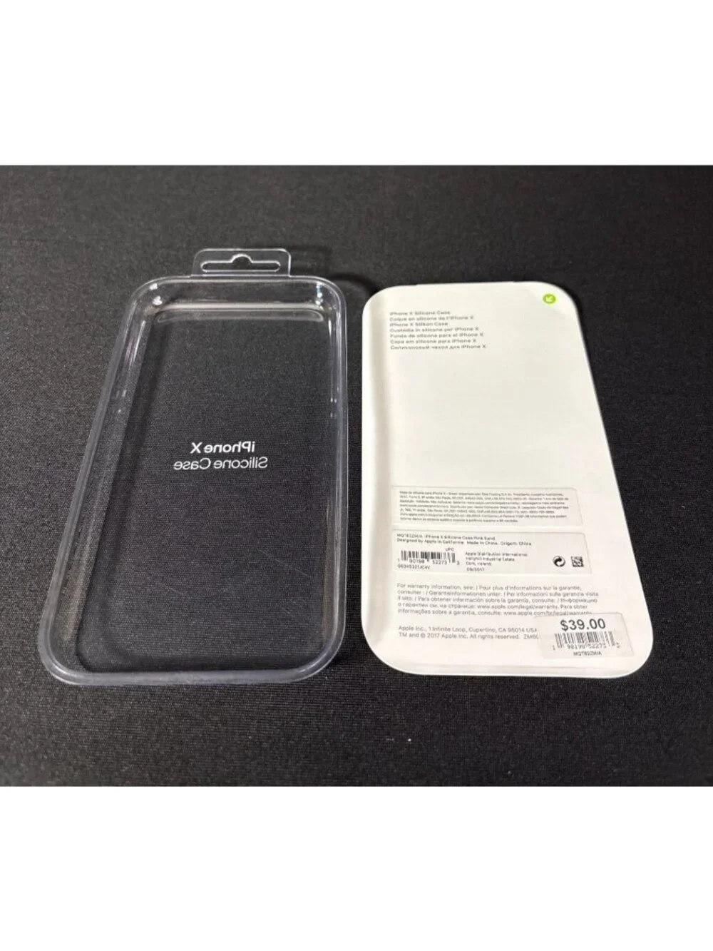 Apple empty case