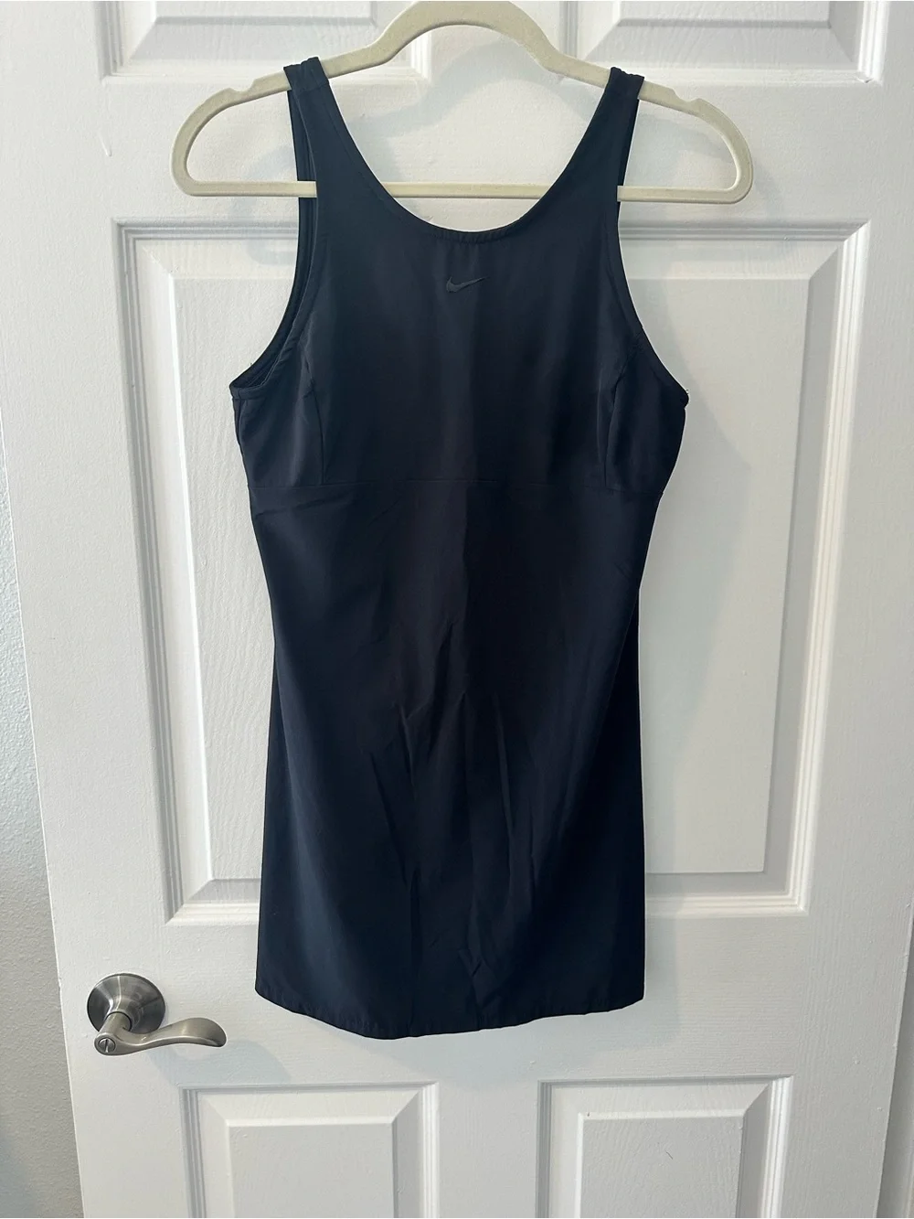 Nike Dri-FIT Black Athletic Dress Built-In Shorts & Pockets Size S