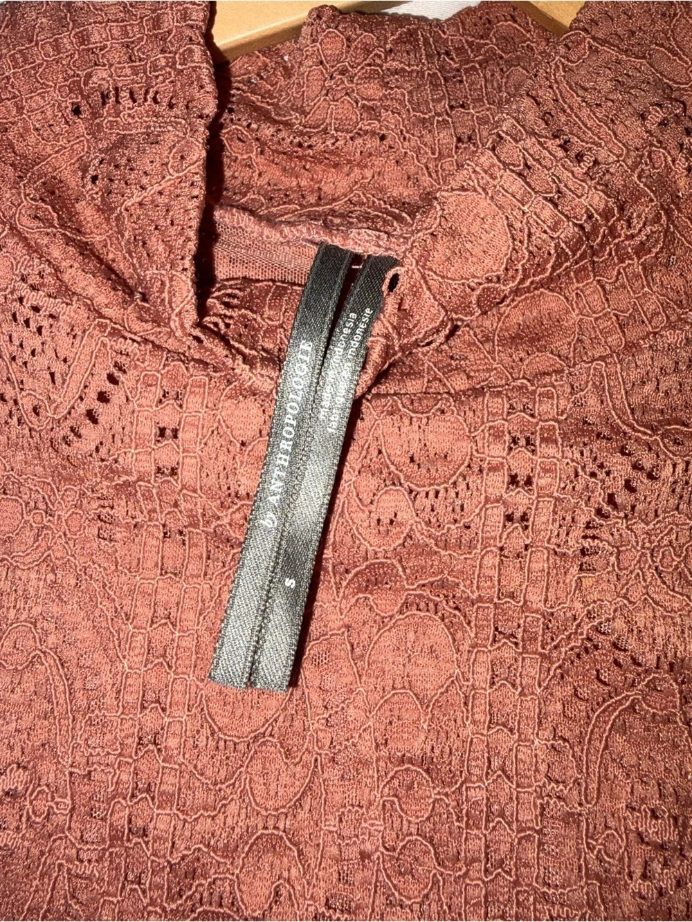 Anthropologie delicate lace