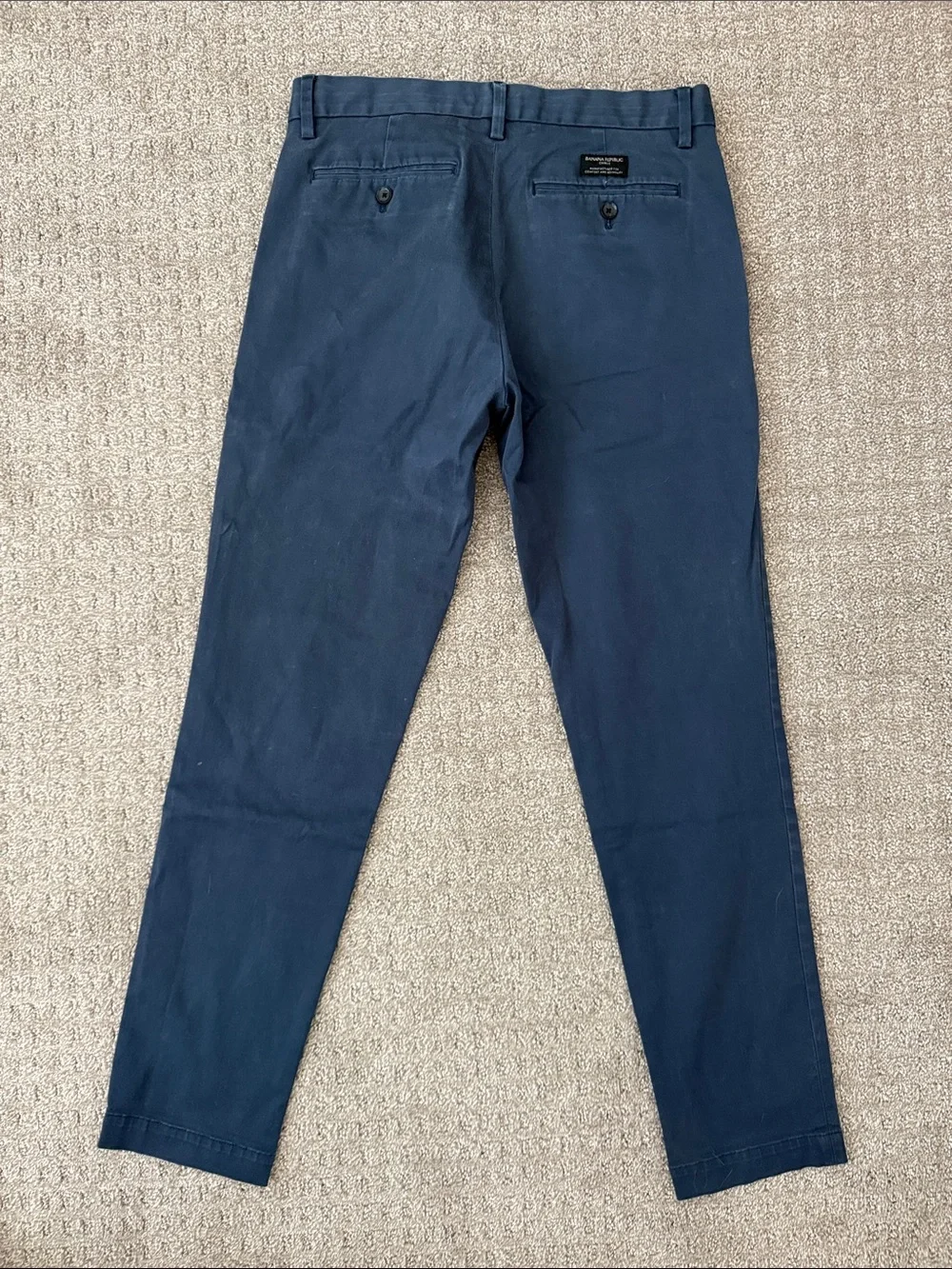 Banana Republic tailored navy