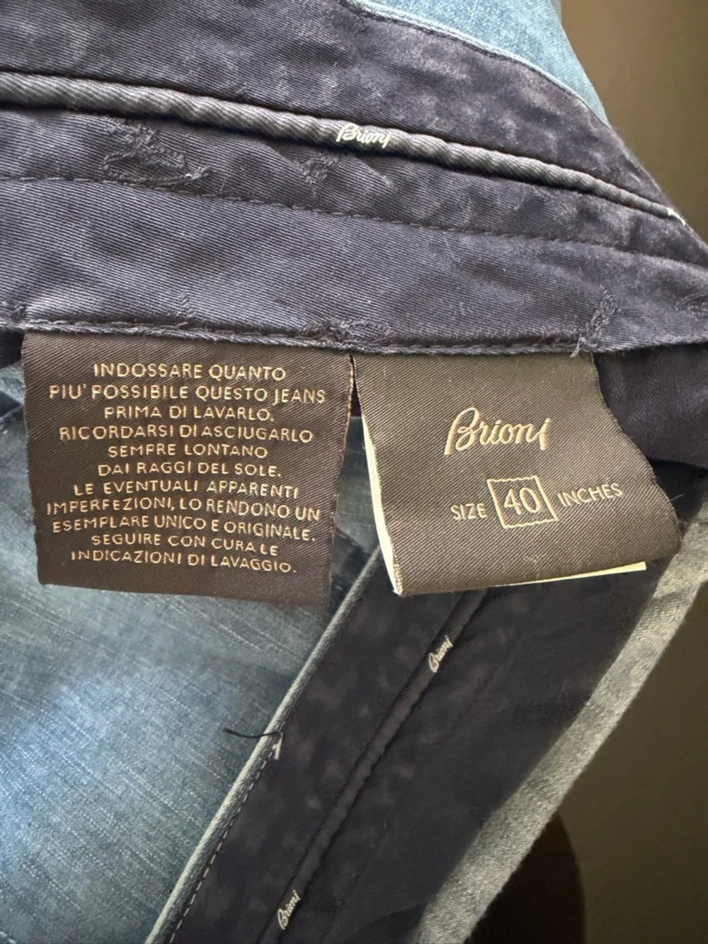 Brioni straight leg