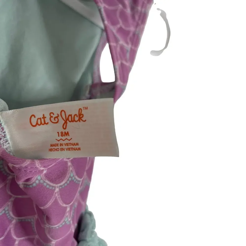 Cat & Jack Toddler‎ Mermaid Swimming Suit