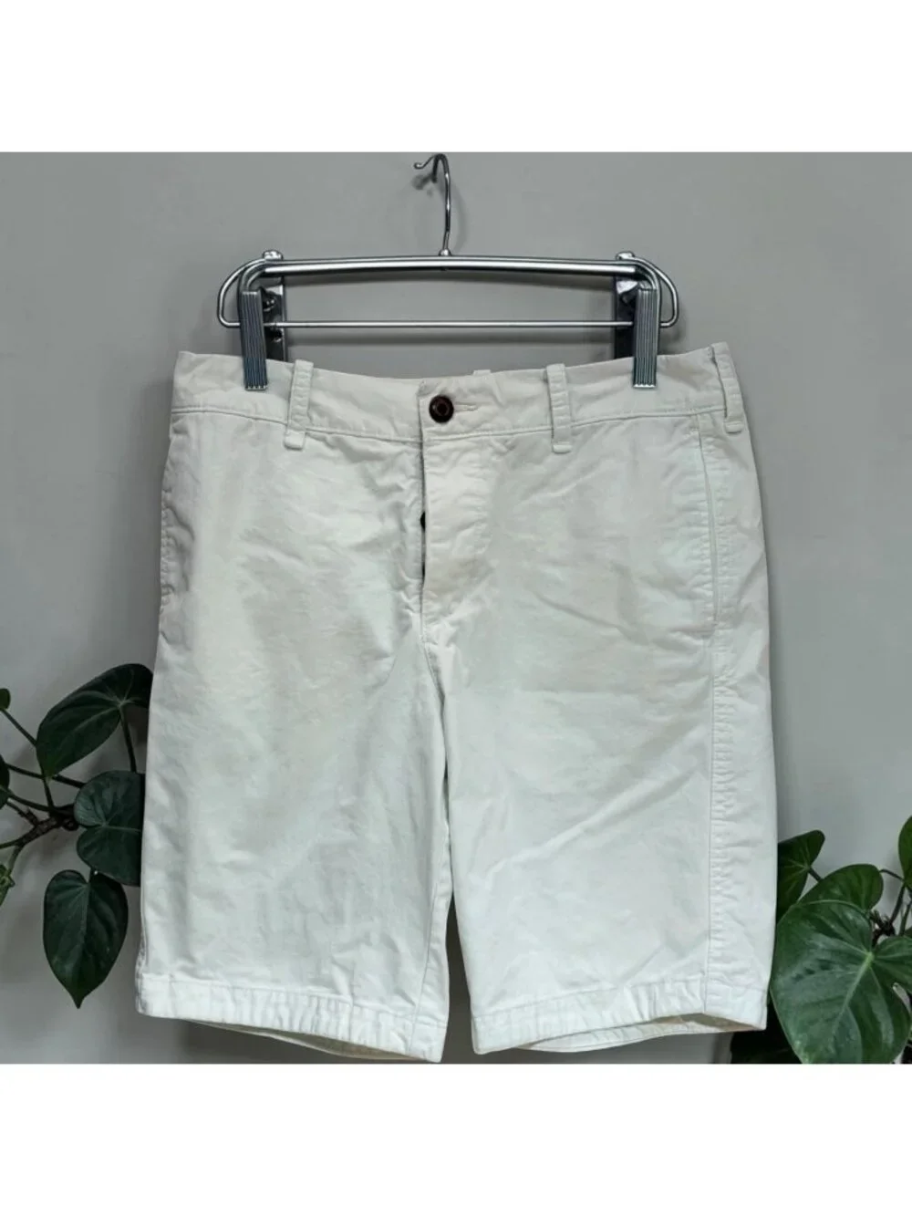VTG Hollister Mens Chino Shorts Men’s  Size 32 Painter Surf Button Fly