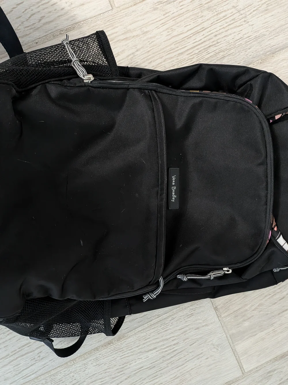 Vera Bradley Black Lightweight Everyday Backpack