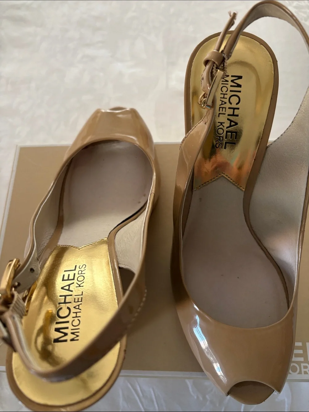 Michael Kors patent leather