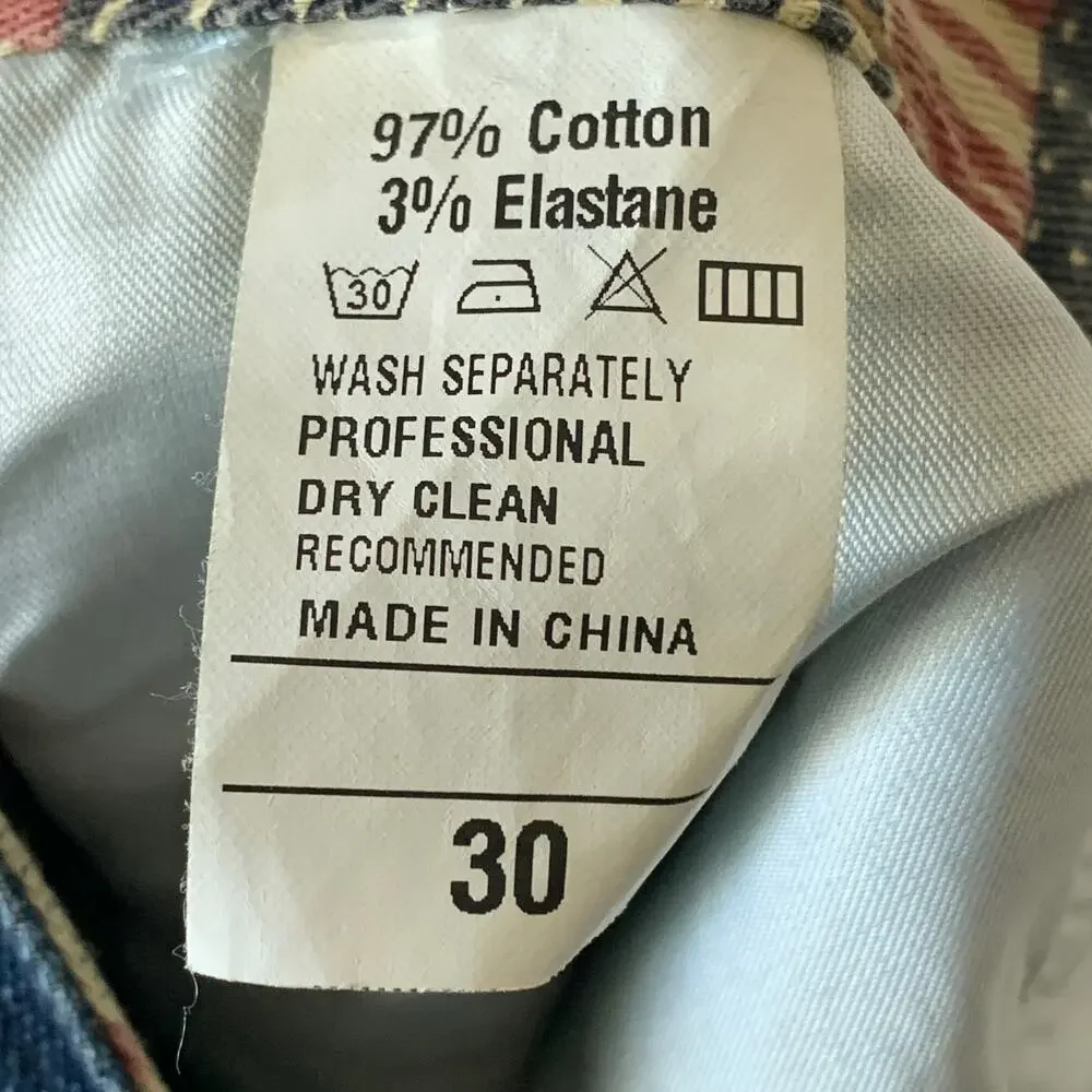 Qimu men distressed