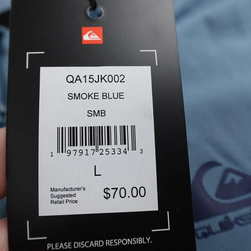 Quiksilver measurements are