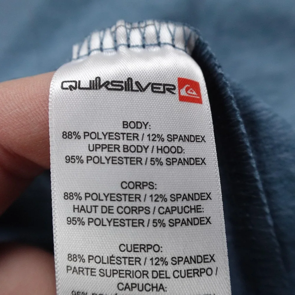 Quiksilver measurements are