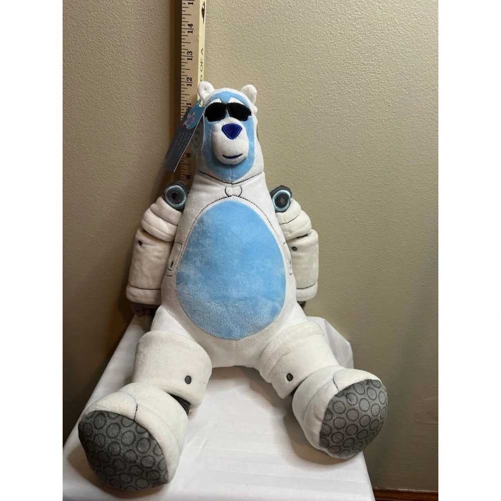 Salesforce Agentforce Agent Codey the Bear Plush Robot Mascot White Blue 14