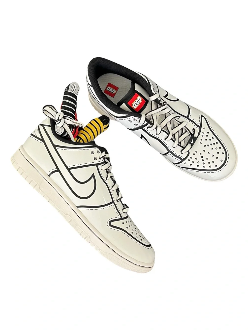 ✔️New✔️ NIKE LEGO Dunk Low GS 'Sail'