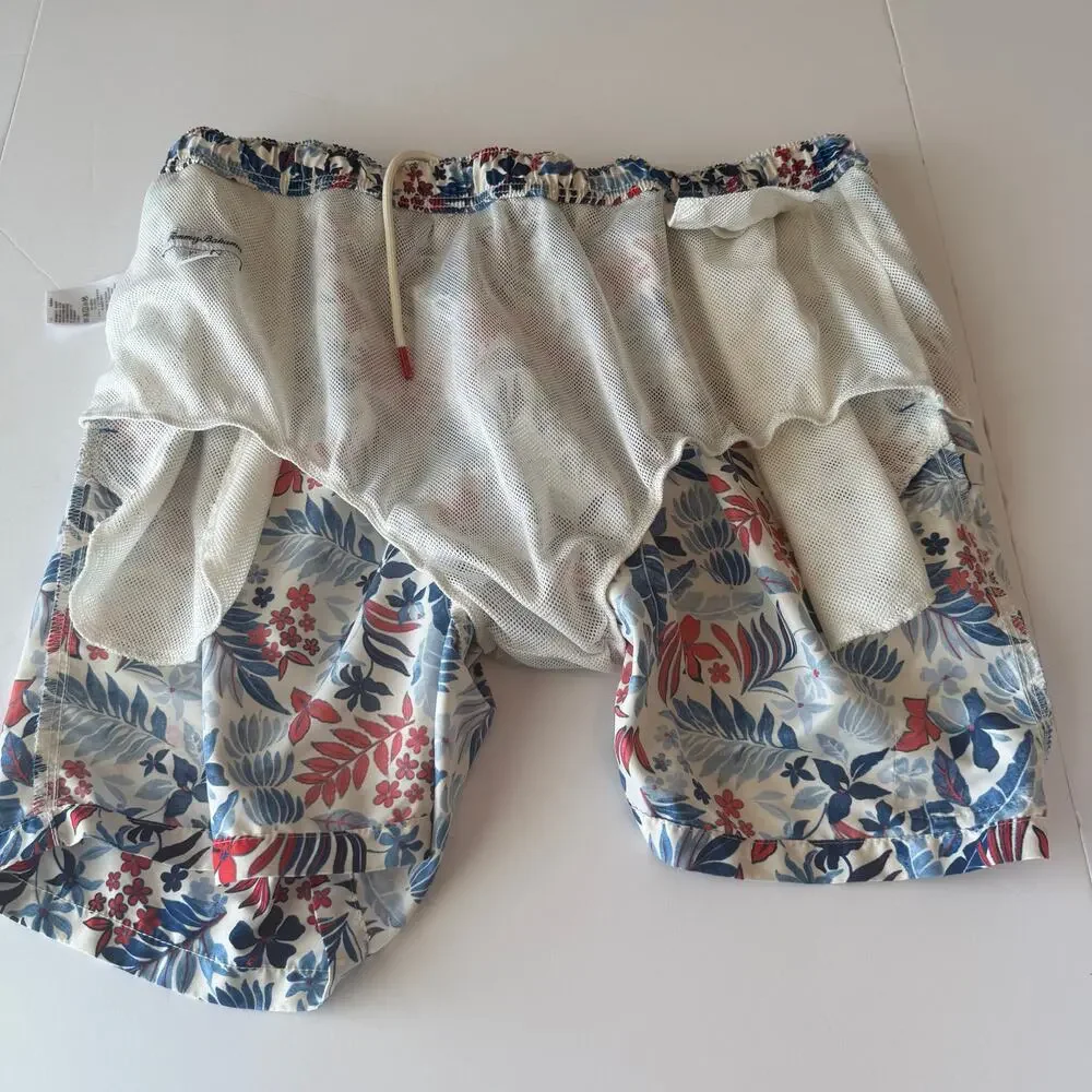 Tommy Bahama Relax Mens Floral Swim Trunks Swim Suit
