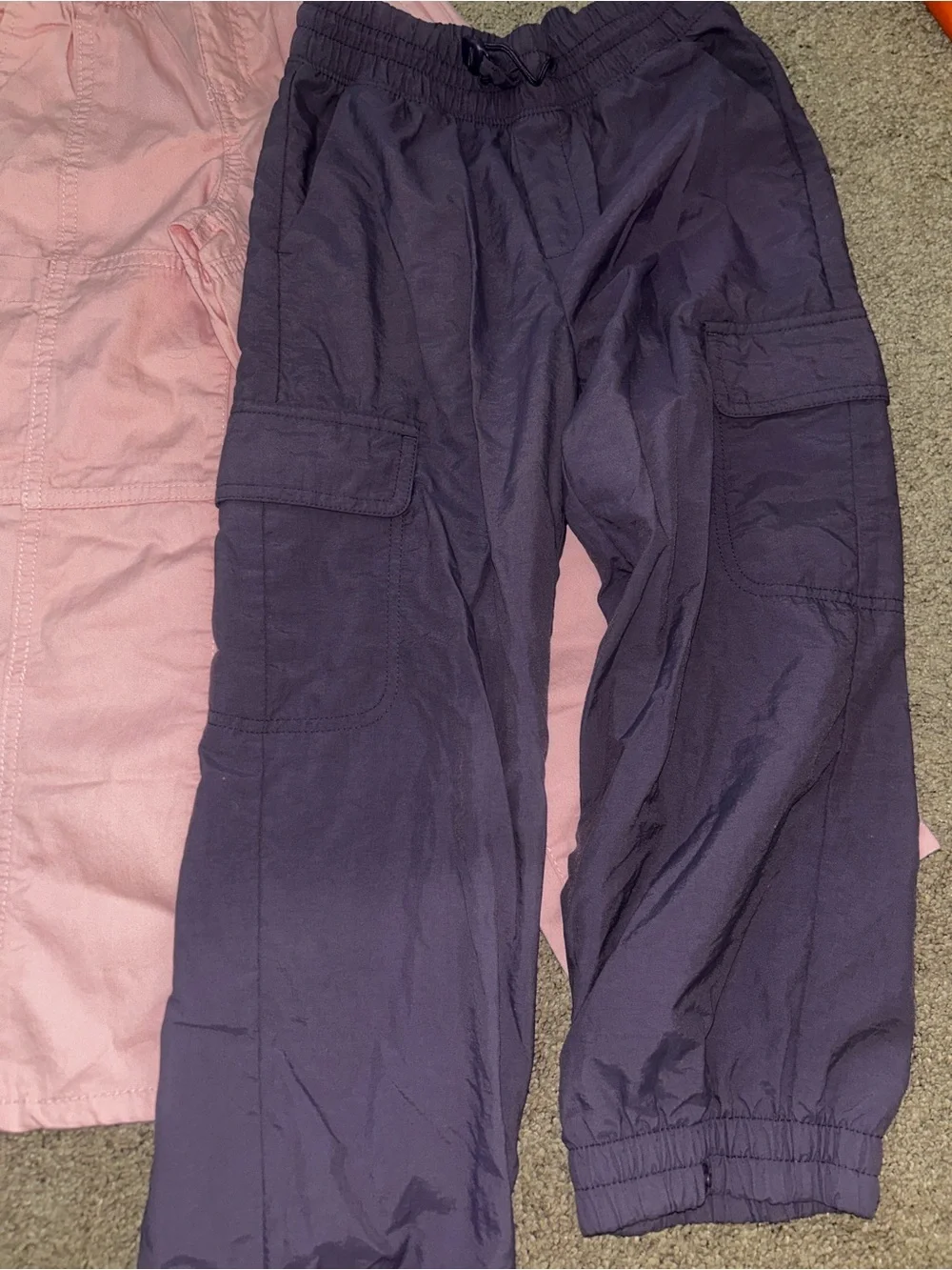 GAP Kids Pink & Purple Sweatpants Joggers 6/7 size
