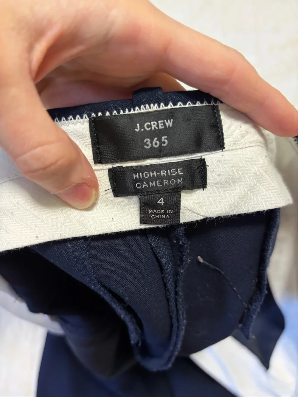 J. Crew sleek tailored