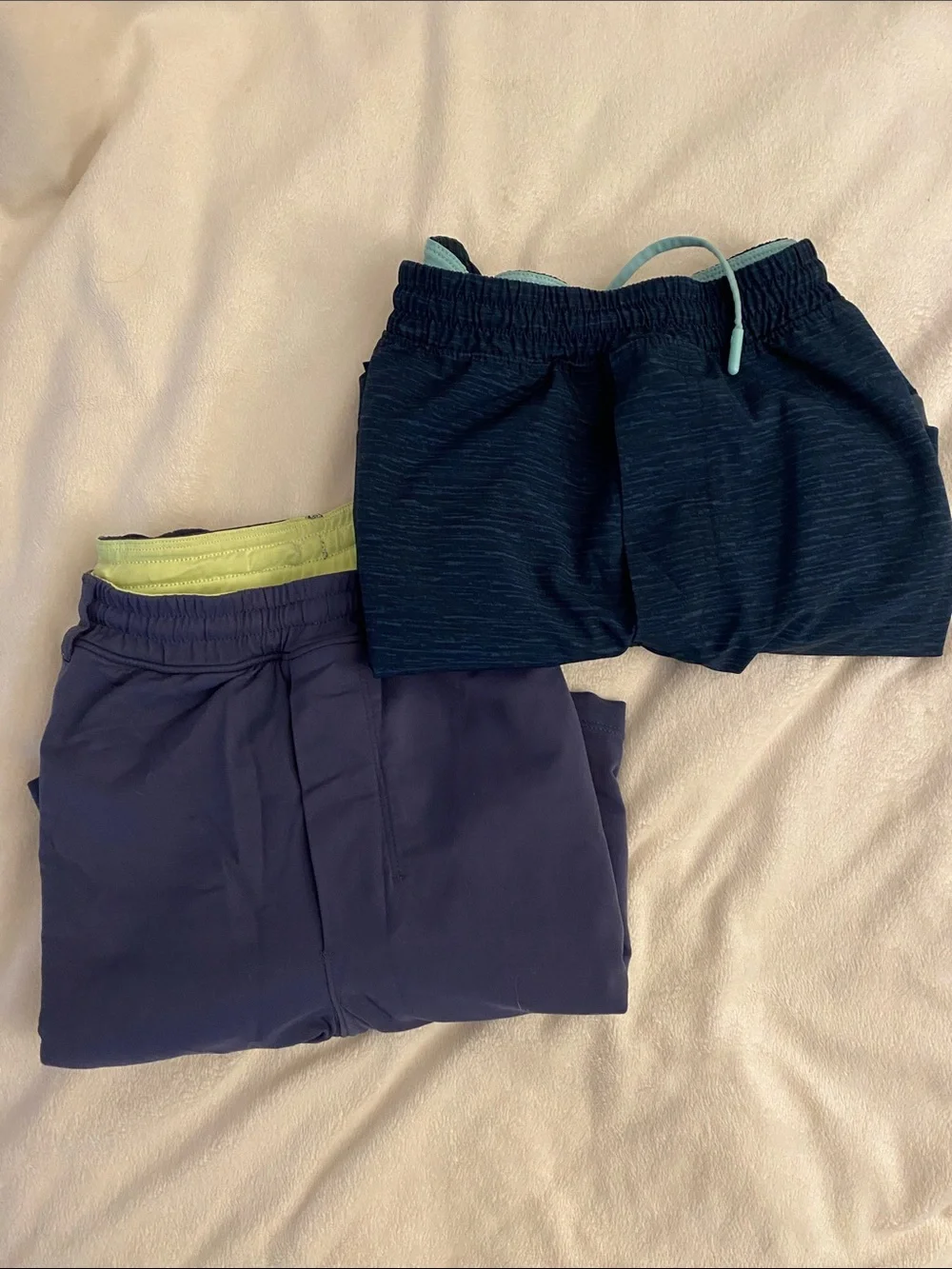 Birddogs Navy and TealAthletic Shorts Set