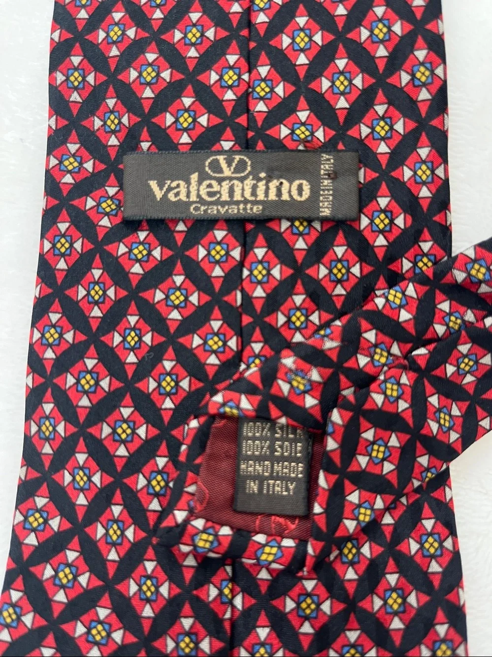 Valentino repeating geometric predominant