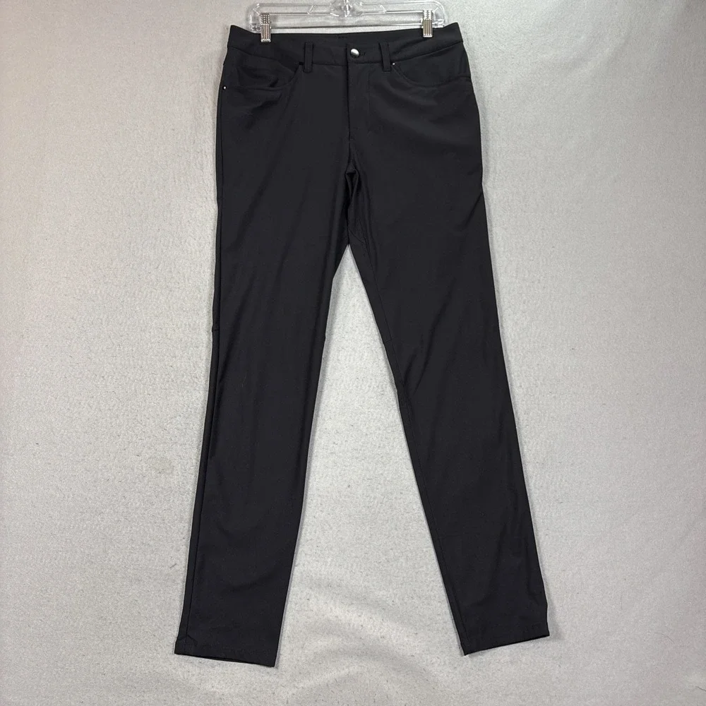 Lululemon ABC Slim-Fit 5 Pocket Pant Men's Size 31 Black