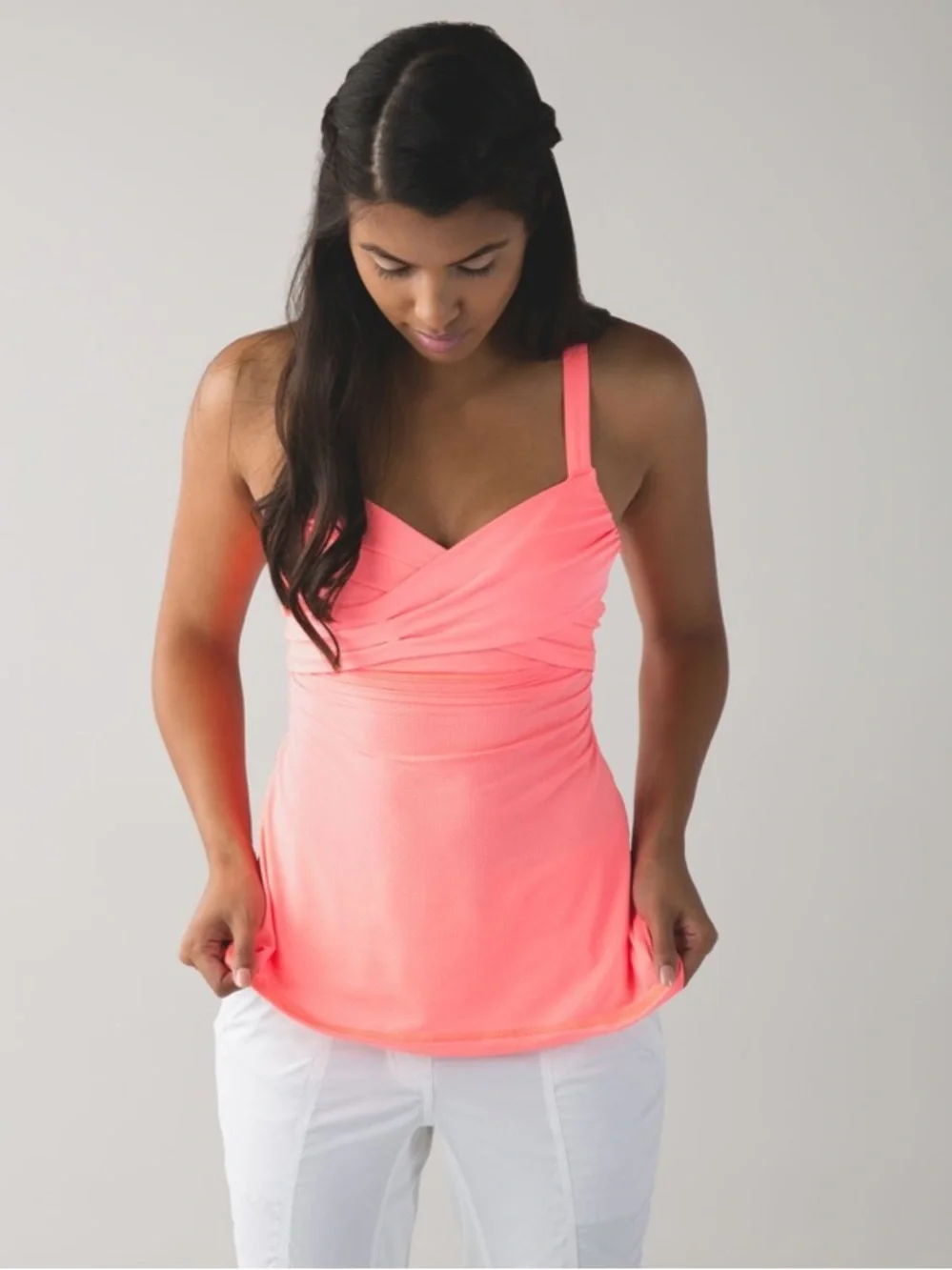 Lululemon Wrap It Up Tank Grapefruit 12