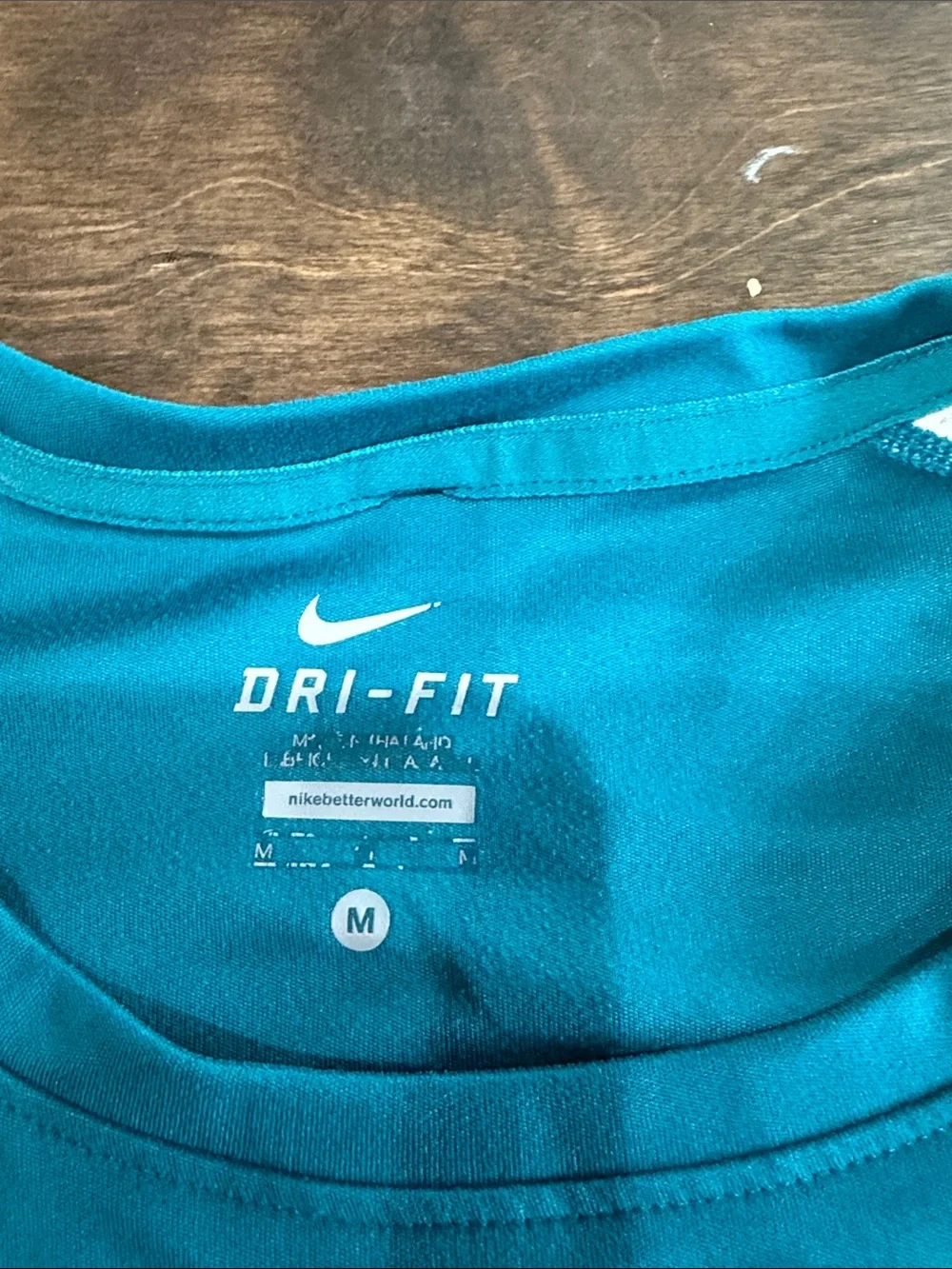 Nike athletic fit white