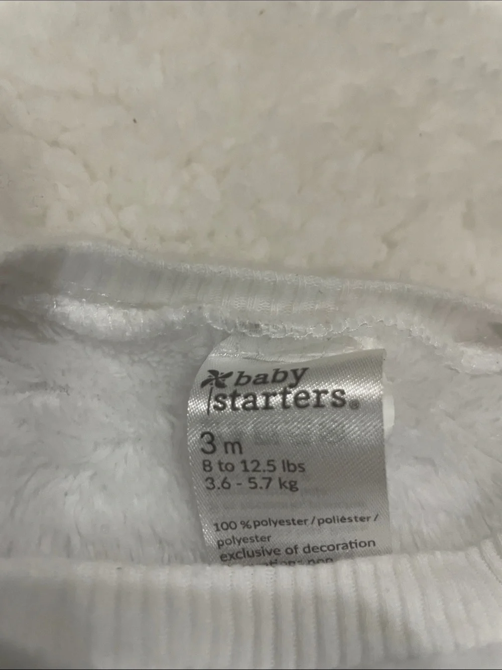 Baby Starters included changes smoke