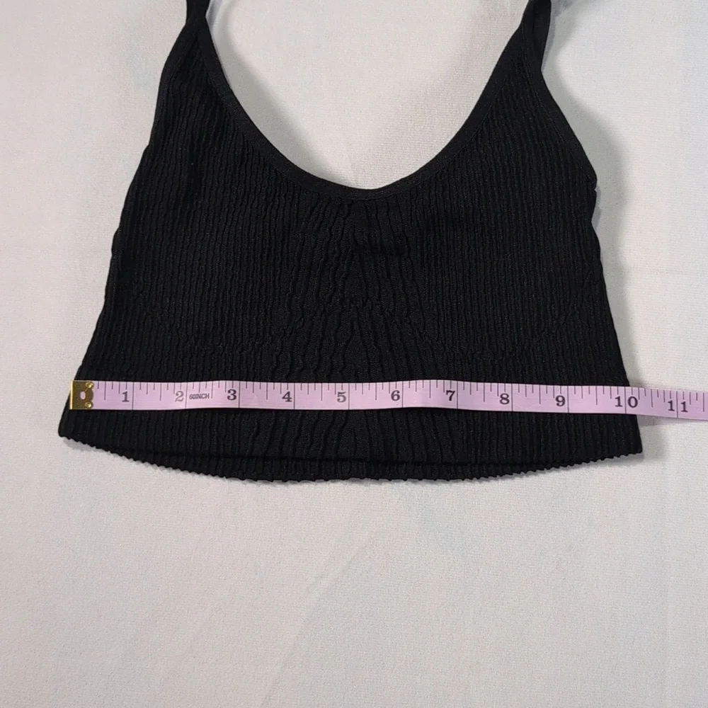 Free People Intimately Black Kickback Seamless Bra